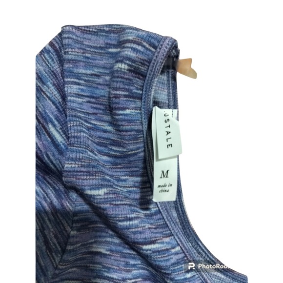 New Aeropostale Women's Purple Crop Top Long Sleeve Size M - Picture 7 of 10